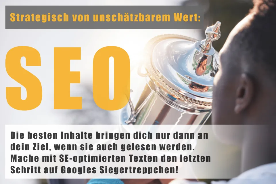 SEO bringt dich auf Googles Siegertreppchen