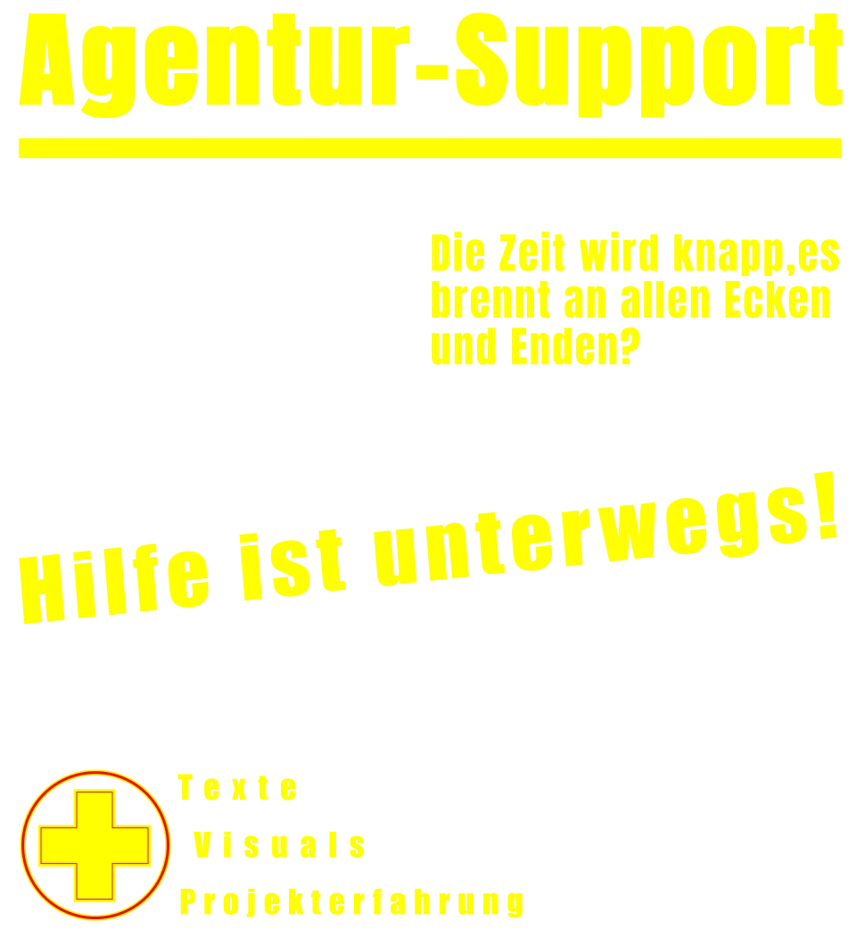 Support für Digitalagenturen - Content-Services, Texte und Visuals